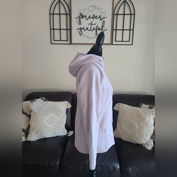 ATHLETA Women's Zip-Up Hoodie Sweater In Lavender Women's Size M - Picture 7 of 13